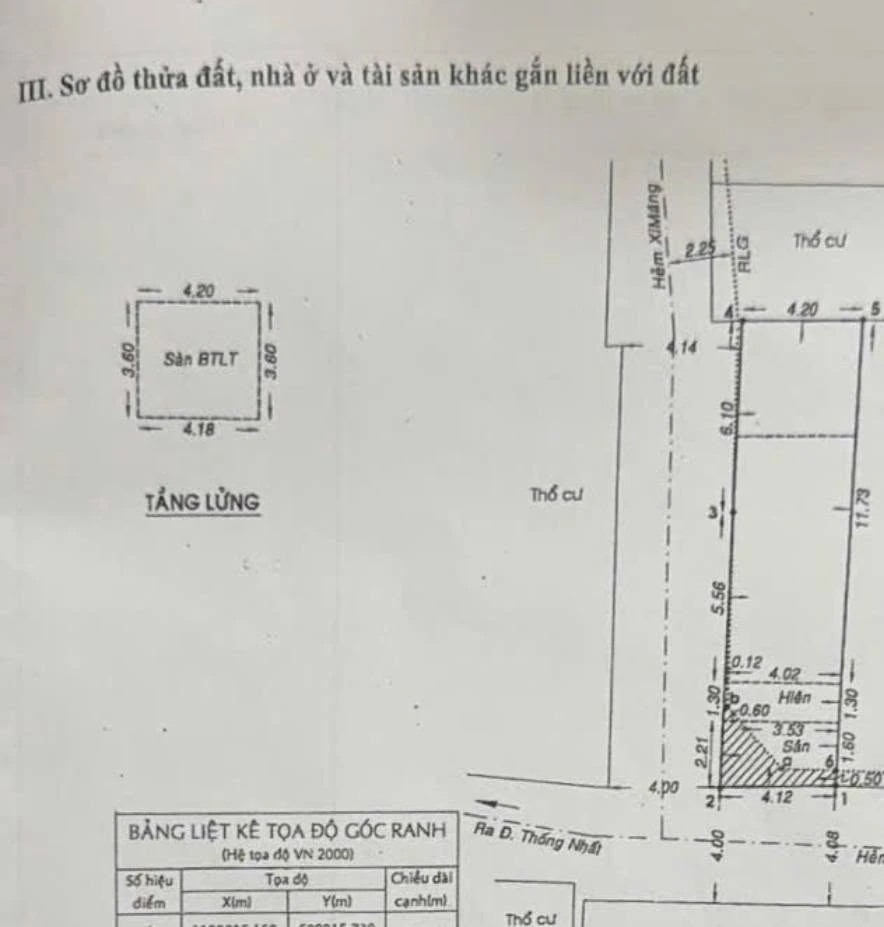 Bán nhà 2 mặt tiền hẻm 65m² nhỉnh 6 tỷ Quận 12 - Ảnh thu nhỏ 2