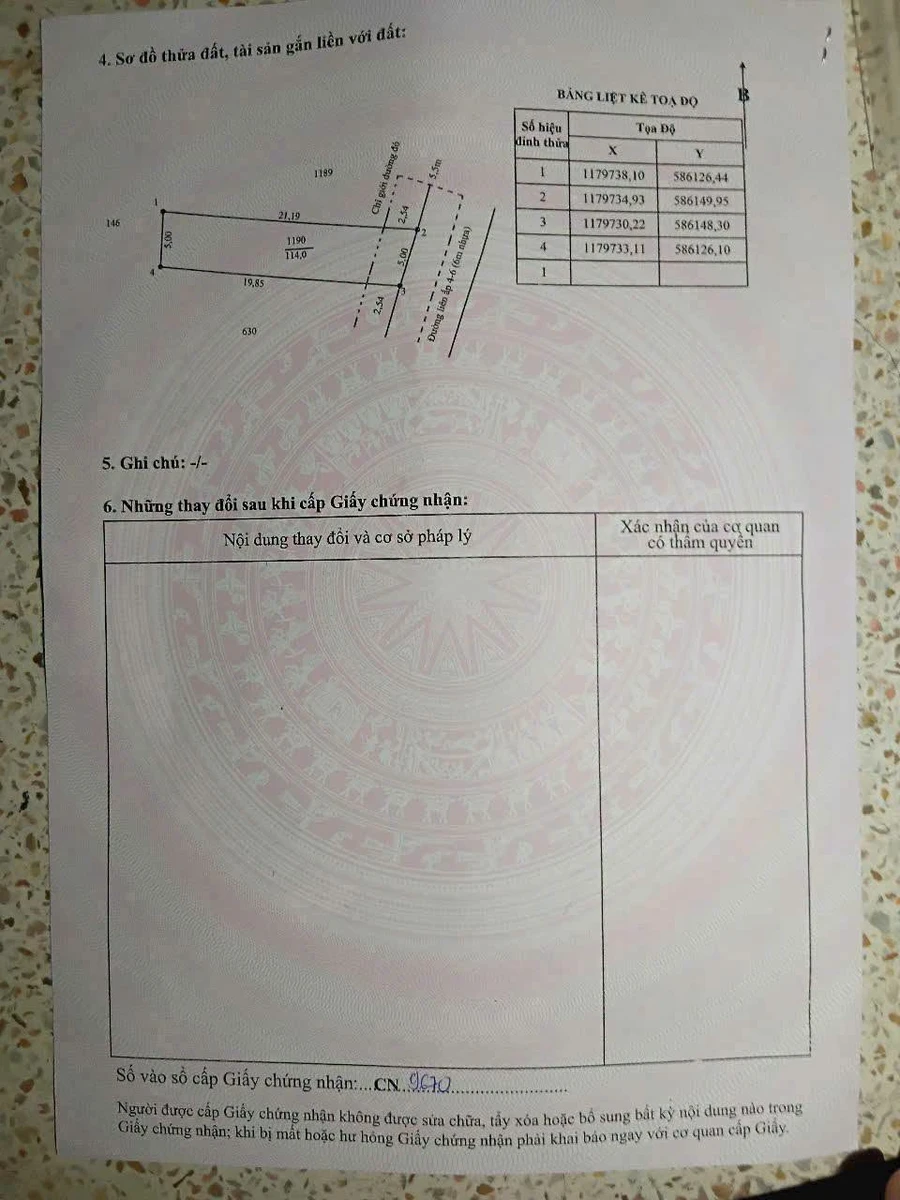 Bán đất thổ cư mặt tiền đường liên ấp 4-6, 114m², giá 1,7 tỷ tại Mỹ Yên, Bến Lức, Long An - Ảnh thu nhỏ 5