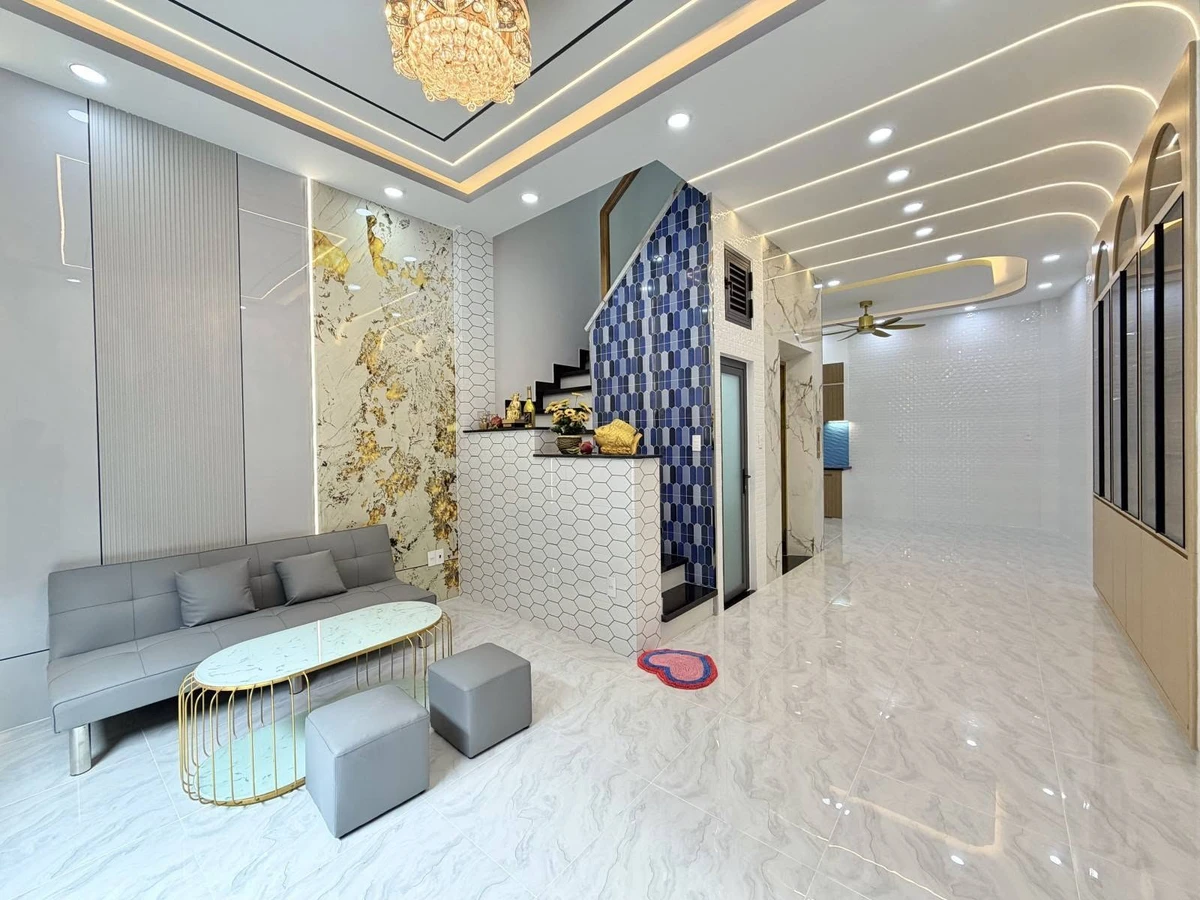 Bán nhà hẻm 4 tầng có thang máy 56m2 Vạn Kiếp, Bình Thạnh, giá 9,6 tỷ - Ảnh thu nhỏ 3