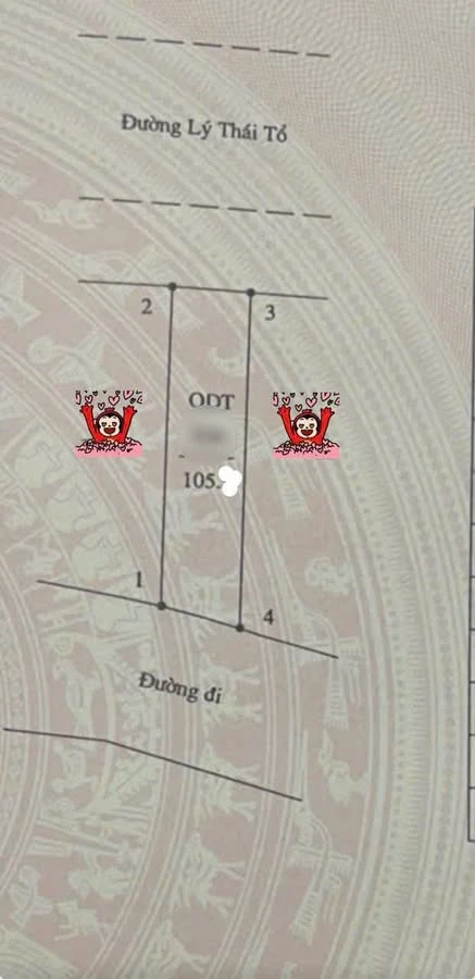 Bán lô đất 2 mặt tiền 105m2 Quảng Ngãi giá 2 tỷ - Ảnh 1