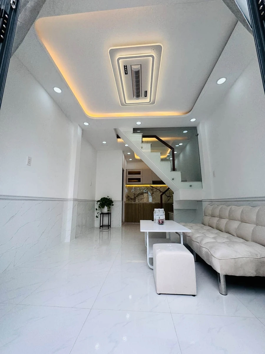 Bán nhà phố 2 tầng 3.3x6m mặt tiền kinh doanh Huỳnh Tấn Phát Nhà Bè - Ảnh thu nhỏ 3
