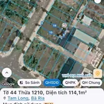 Bán đất 114m² Thanh Sơn C, Hòa Long, 2 tỷ 300 triệu - Ảnh thu nhỏ 2