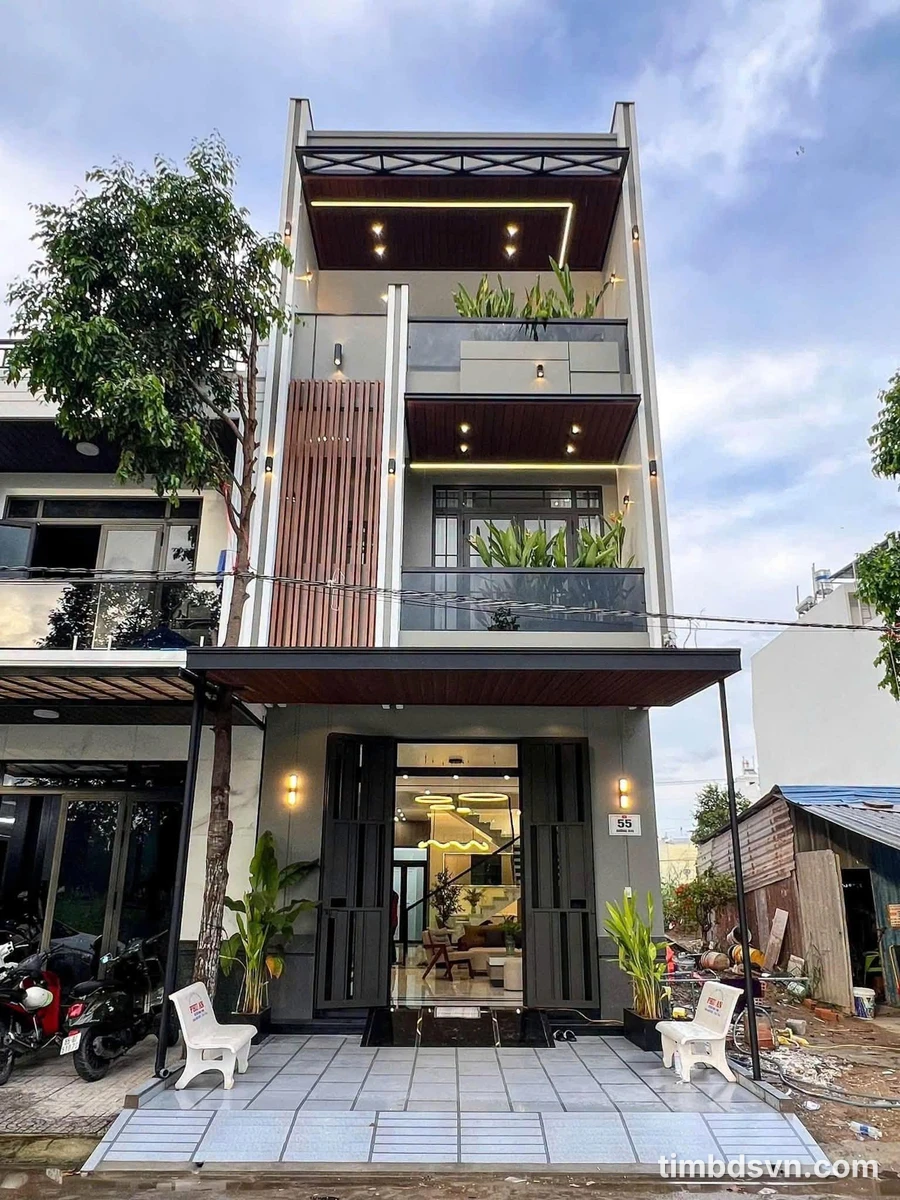 Bán nhà 3 tầng 80m² đường D35 Cần Thơ - Ảnh thu nhỏ 2