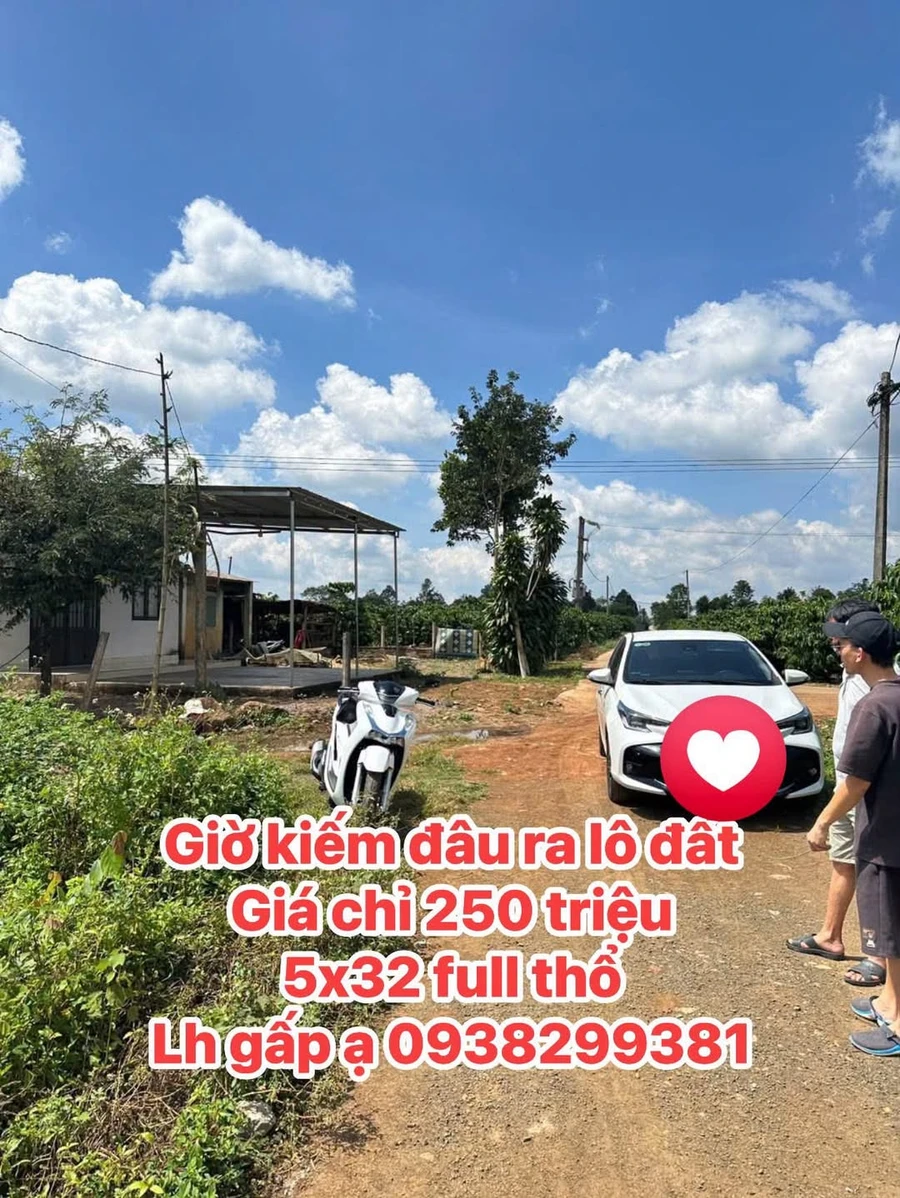 Bán đất nguyên lô 160m² Xã Biển Hồ, Hóc Môn, 250 triệu - Ảnh 1