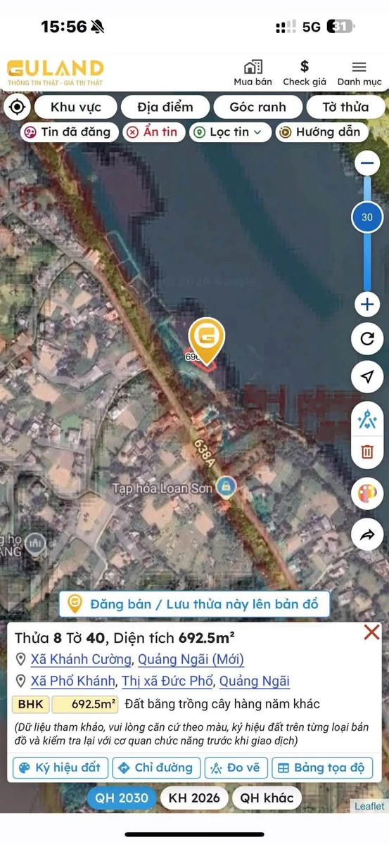 Bán đất 700m² quy hoạch thổ cư Bãi Dừa, Khánh Hòa - Ảnh thu nhỏ 3