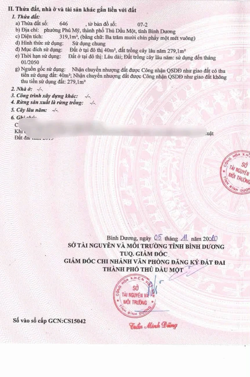 Bán đất mặt tiền Hùng Vương 320m² Phú Mỹ 11 tỷ - Ảnh thu nhỏ 5