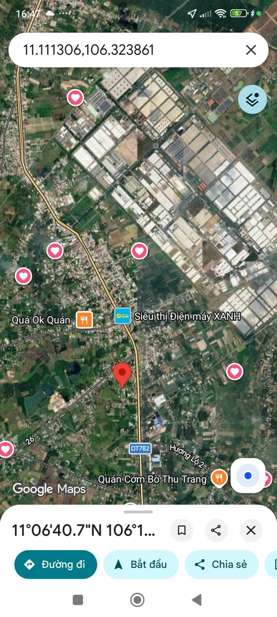 Bán đất thổ cư 740m² Tây Ninh, gần KCN Phước Đông, 2 tỷ - Ảnh thu nhỏ 2