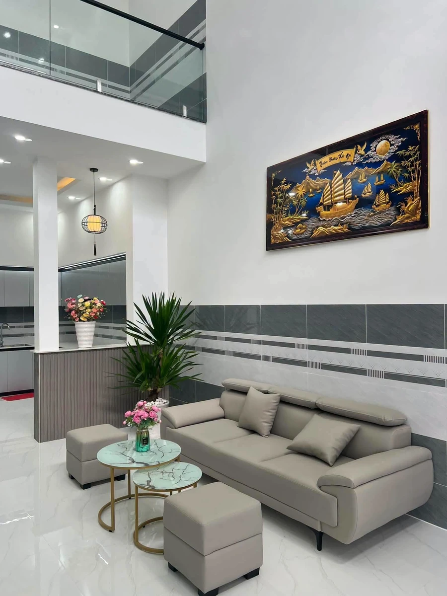 Bán nhà lầu 3PN 80m² mặt tiền Nguyễn Văn Linh, Tây Ninh - Ảnh thu nhỏ 2