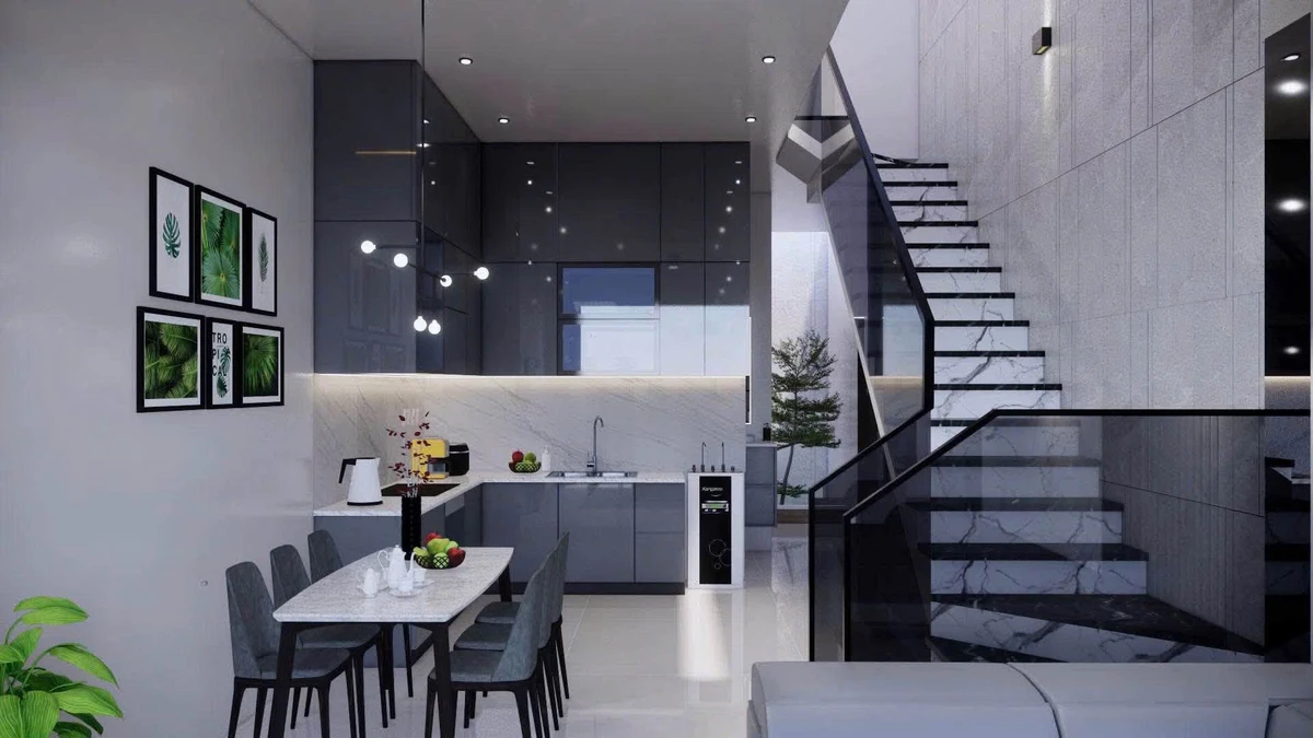 Bán nhà 1 trệt 1 lầu 3PN 2WC DT 4x22 tại Hiệp An, Thủ Dầu Một, Bình Dương - Ảnh thu nhỏ 3