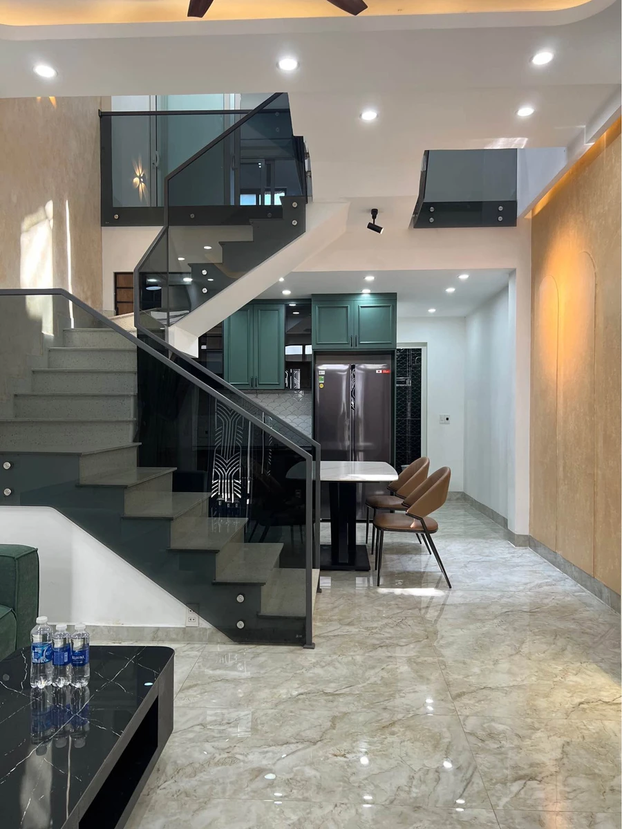 Bán nhà 3 tầng 155m² mặt kiệt Hà Huy Tập gần biển Thanh Khê - Ảnh thu nhỏ 2