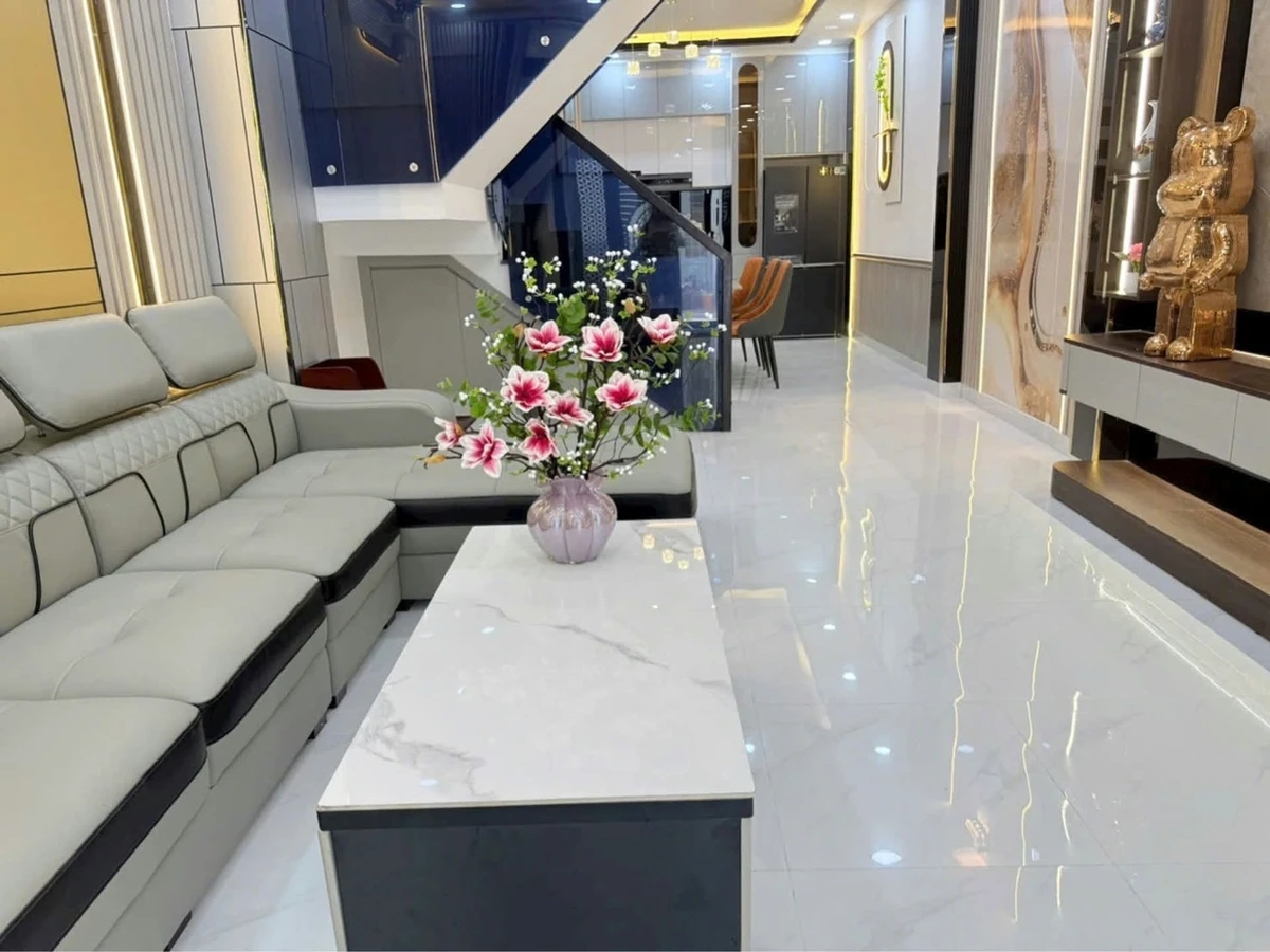 Nhà bán 3 tầng 4×14m Huỳnh Tấn Phát Quận 7 giá 7 tỷ - Ảnh thu nhỏ 2