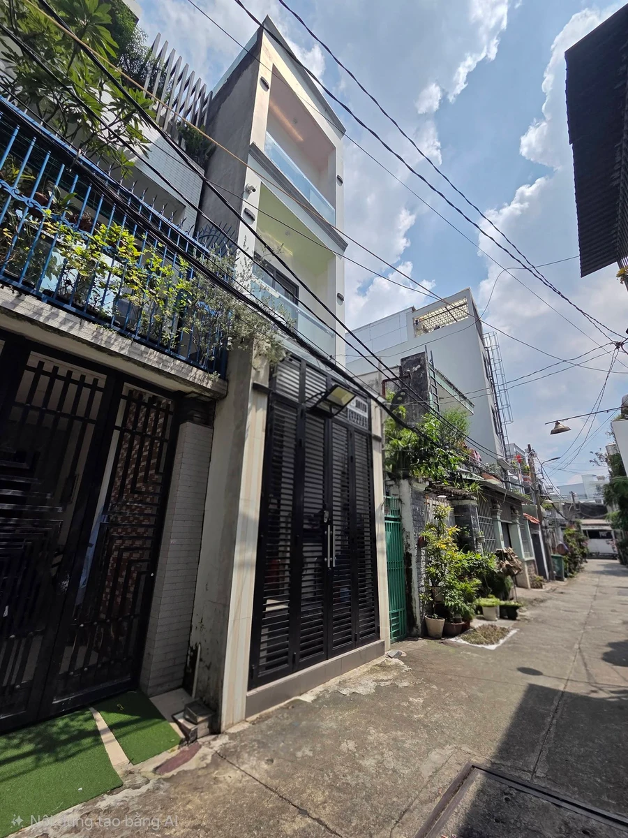 Bán nhà hẻm xe hơi 33m² 4PN 3WC Nguyễn Văn Lượng 4.5 tỷ - Ảnh 1
