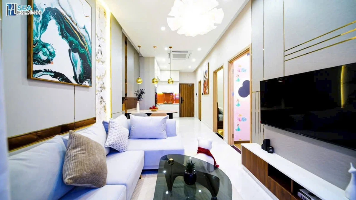 Bán căn hộ 2PN cao cấp 59m² 1,8 tỷ Bình Chánh - Ảnh 1