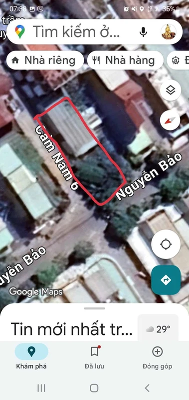 Bán lô đất 2 mặt tiền 143,4m² Nam Cầu Cẩm Lệ, Đà Nẵng