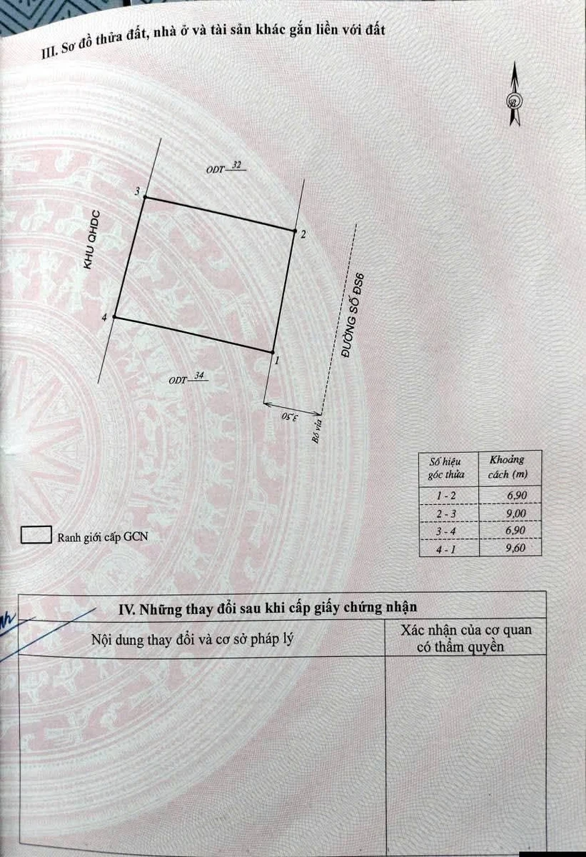 Bán đất Lê Phụ Trần 64.4m² Quy Nhơn Đông Gia Lai 3.7 tỷ - Ảnh 1