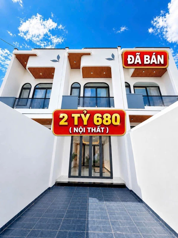 Bán nhà mới 92m² 3 phòng ngủ Phường Ekao Bà Rịa