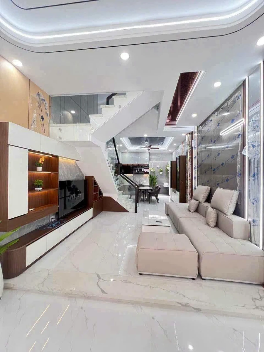Bán nhà phố 60m2 3PN, 4,6 tỷ, Phường An Phú, Thuận An gần chợ Phú Phong - Ảnh thu nhỏ 3