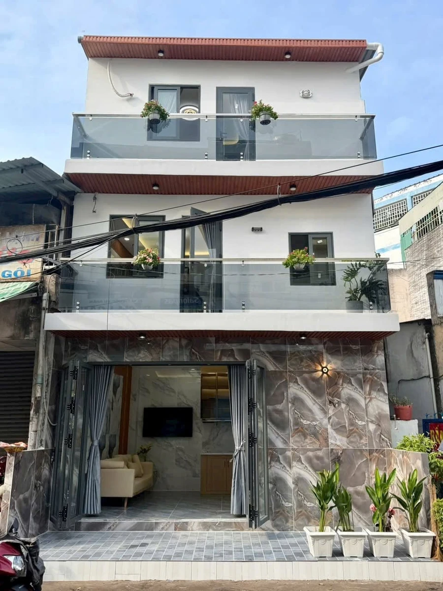 Bán nhà 3 tầng 48m2 mặt tiền Hoàng Văn Hợp, Bình Tân 3,1 tỷ - Ảnh thu nhỏ 2