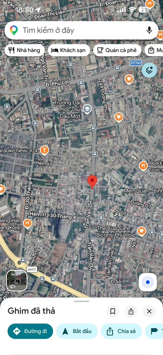 Bán đất mặt tiền Trần Văn Ơn Phú Hòa 126m² 13 tỷ - Ảnh thu nhỏ 3