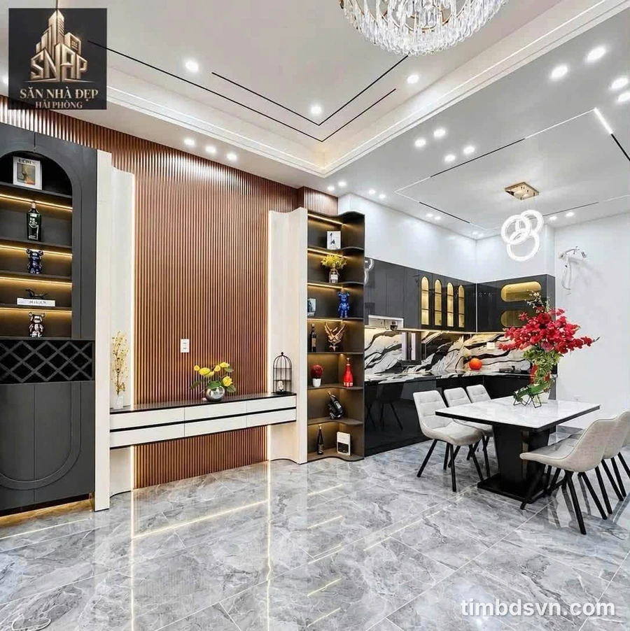 Bán nhà 4 tầng 45m² Tôn Đức Thắng Hải Phòng 4.58 tỷ - Ảnh thu nhỏ 3