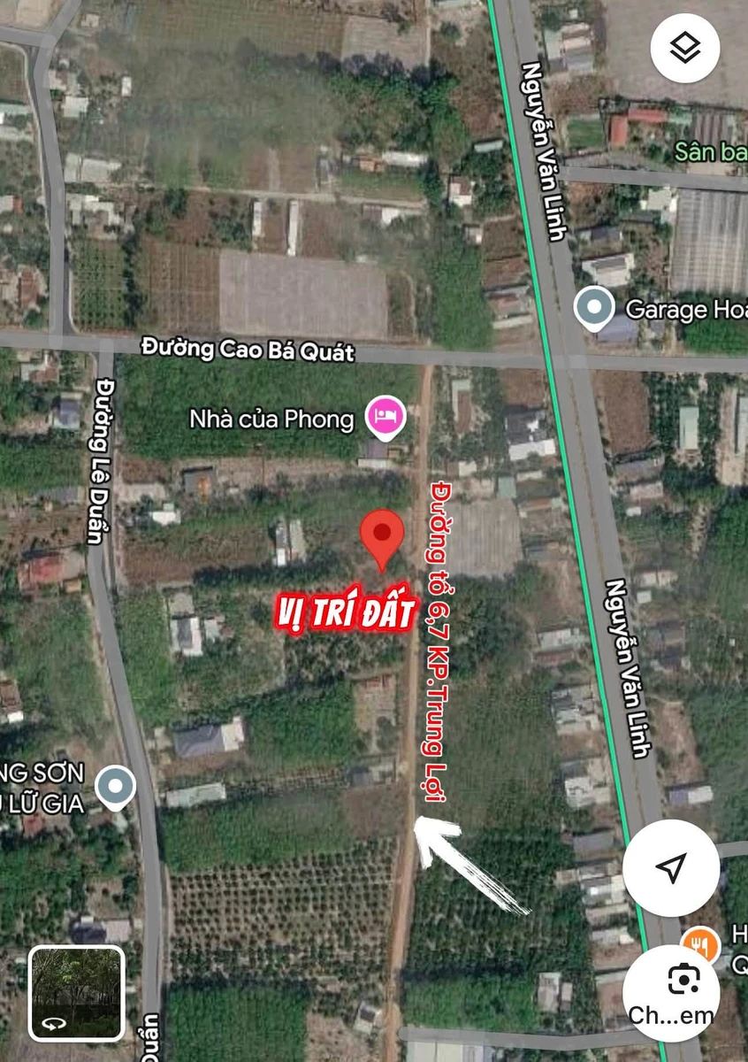 Bán đất 100m² Lê Duẩn Chơn Thành 400 triệu - Ảnh thu nhỏ 4