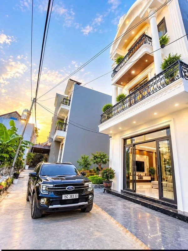 Bán nhà 4 tầng 60m2 trung tâm thị trấn An Dương