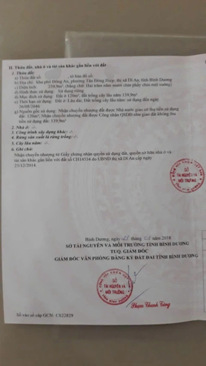 Bán dãy 14 phòng trọ 260m² Dĩ An, Bình Dương - Ảnh thu nhỏ 2