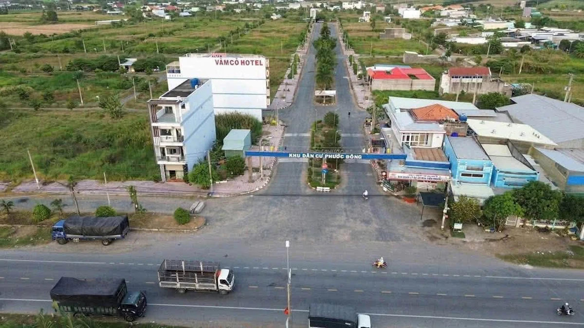 Bán lô góc 200m² KDC Phước Đông Cần Đước Long An - Ảnh thu nhỏ 2