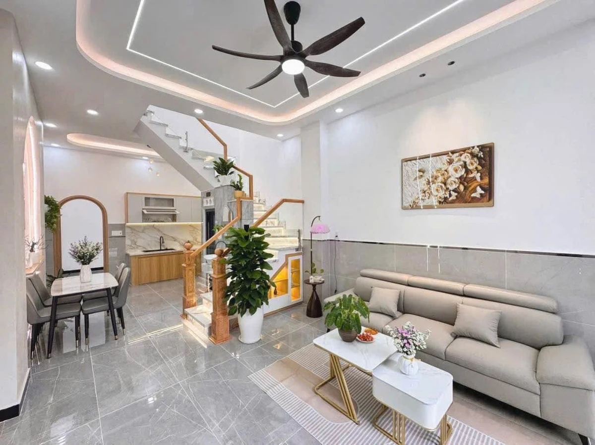 Bán nhà 4x12,5m Nguyễn Hữu Trí Tân Túc 2 tỷ 80 - Ảnh thu nhỏ 2