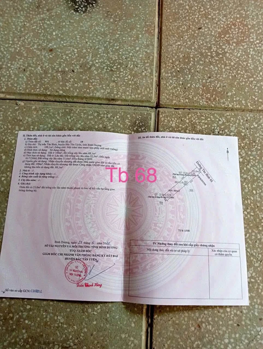 Bán đất Tân Bình 185m² giá 1 tỷ 5 - Ảnh thu nhỏ 5