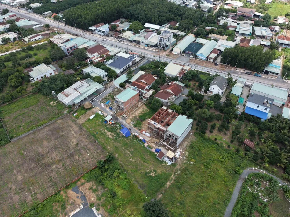Bán lô đất góc 2 mặt tiền 100m2 sổ riêng thổ cư gần chợ Thạnh Phú, Tân Triều - Ảnh thu nhỏ 5