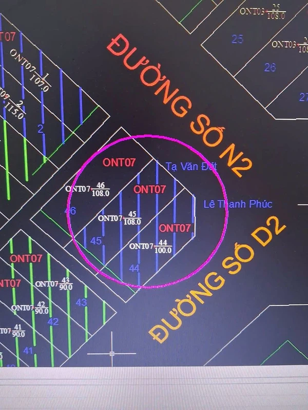Bán hai nền đất góc cặp 108m² Vsip Vĩnh Trinh Cần Thơ