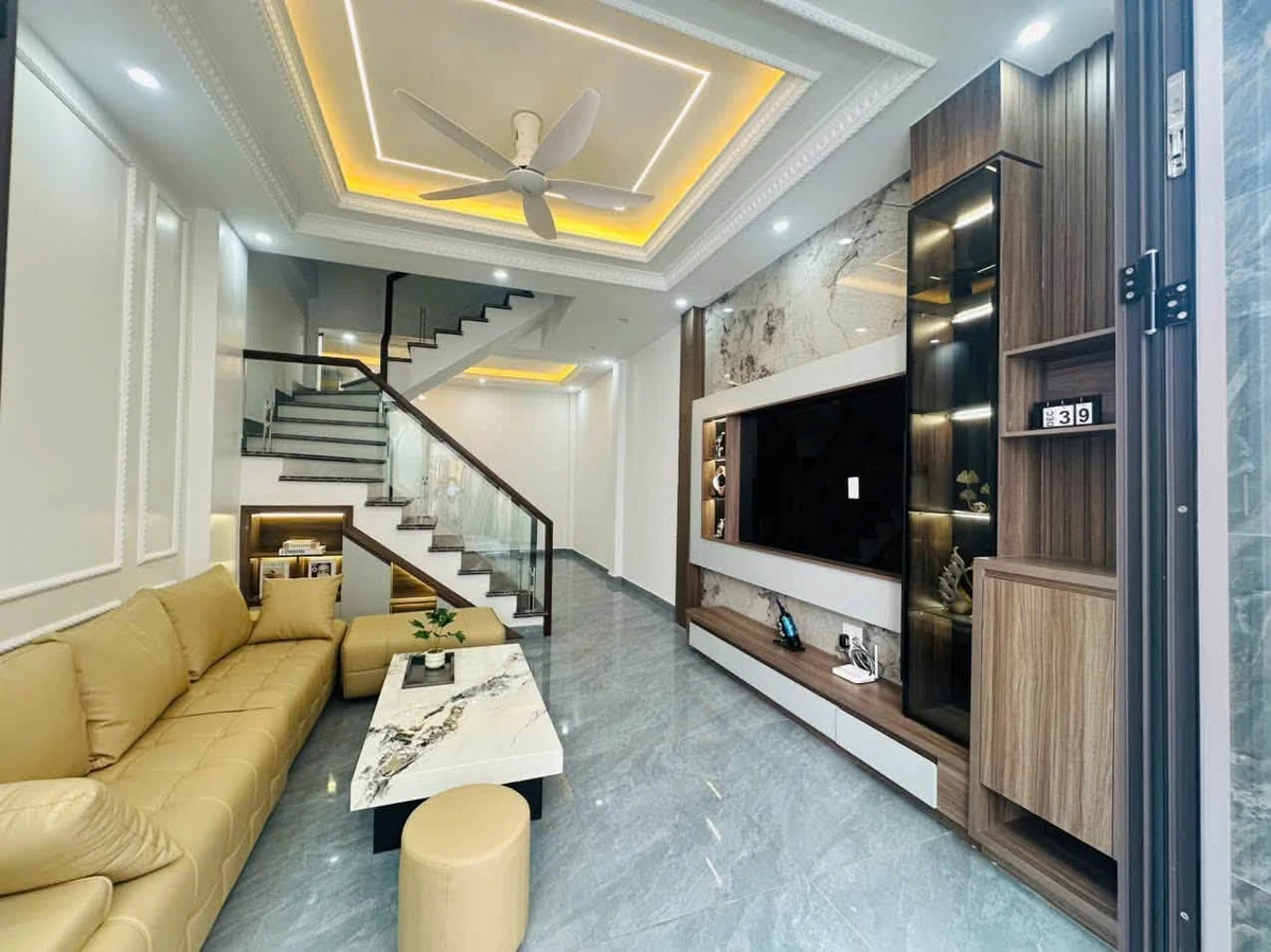 Bán nhà phố 4 tầng 40-45m² 3PN khu Miếu Hai Xã - Ảnh 1