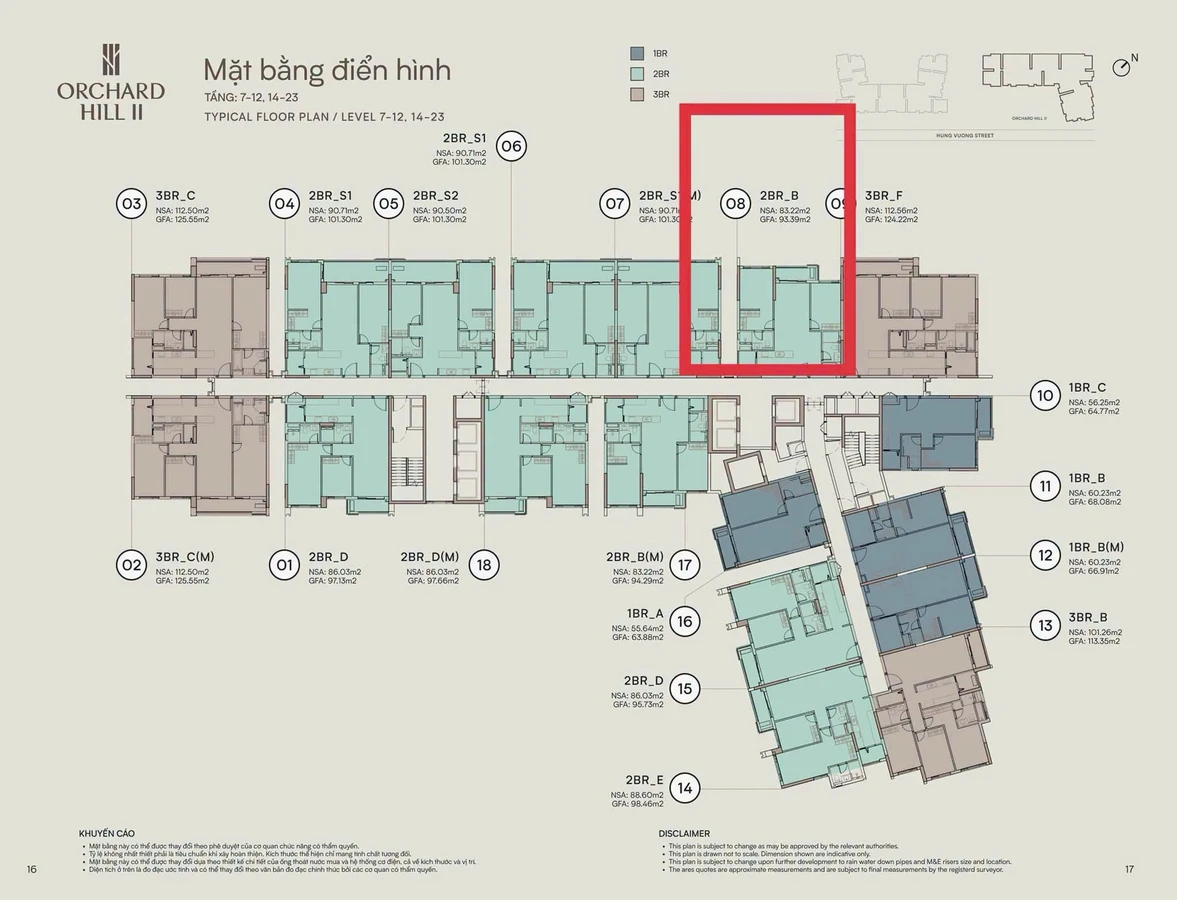 Chuyển nhượng căn hộ 2PN 93m2 view hồ Orchard Hill giá 3,95 tỷ - Ảnh 1