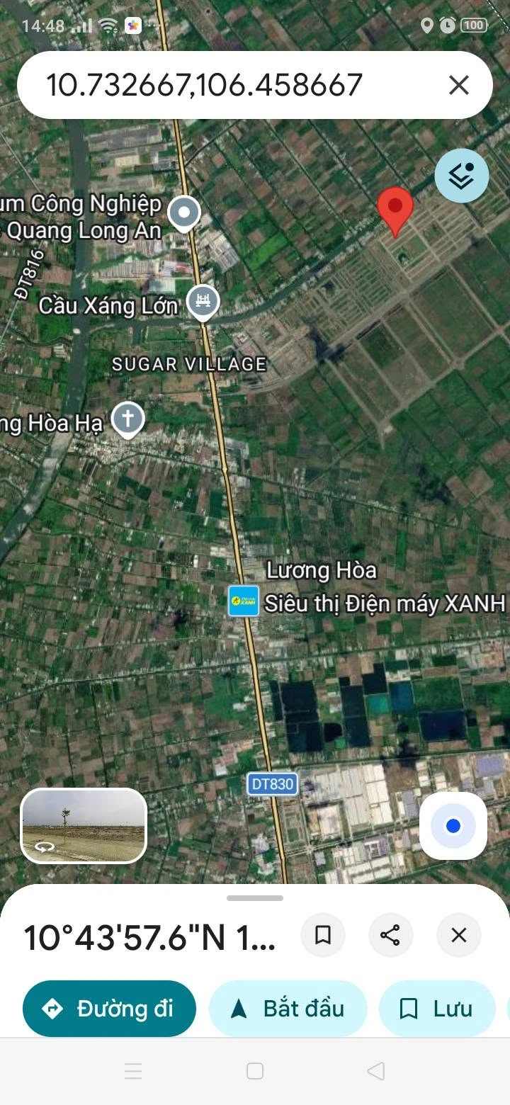 Bán nền đất 90m² mặt tiền D8 Lương Hòa Tây Ninh giá 2.4 tỷ - Ảnh 1