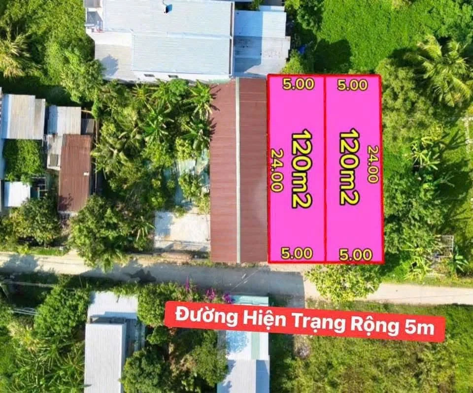 Bán đất 120m² full thổ cư, sổ hồng riêng, giá 2 tỷ tại Phước Hạ, Nam Nha Trang - Ảnh thu nhỏ 3
