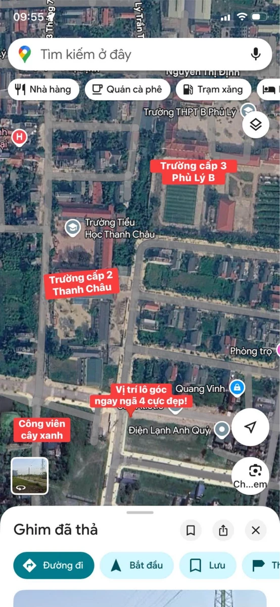 Bán lô góc 2 mặt tiền 78m2 Phủ Lý, giá 2 tỷ 3 - Ảnh thu nhỏ 2