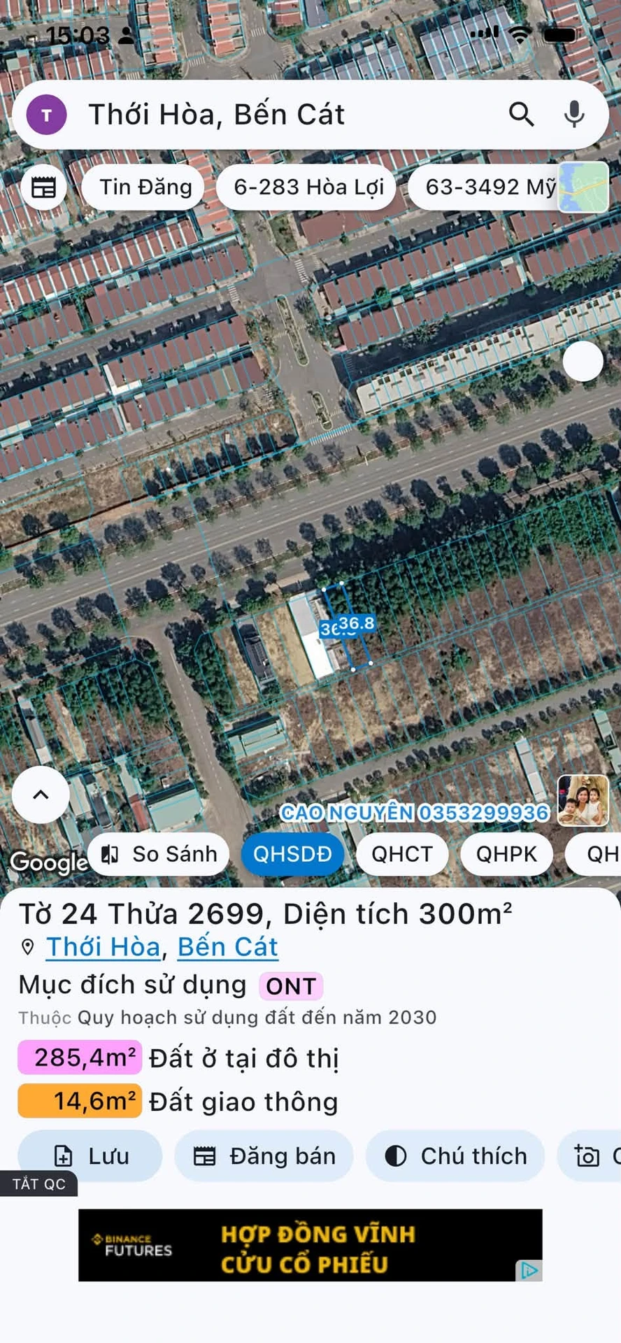 Bán đất 300m2 mặt tiền Vành Đai 4 gần ĐH Việt Đức, Bình Dương giá 3,5 tỷ - Ảnh 1