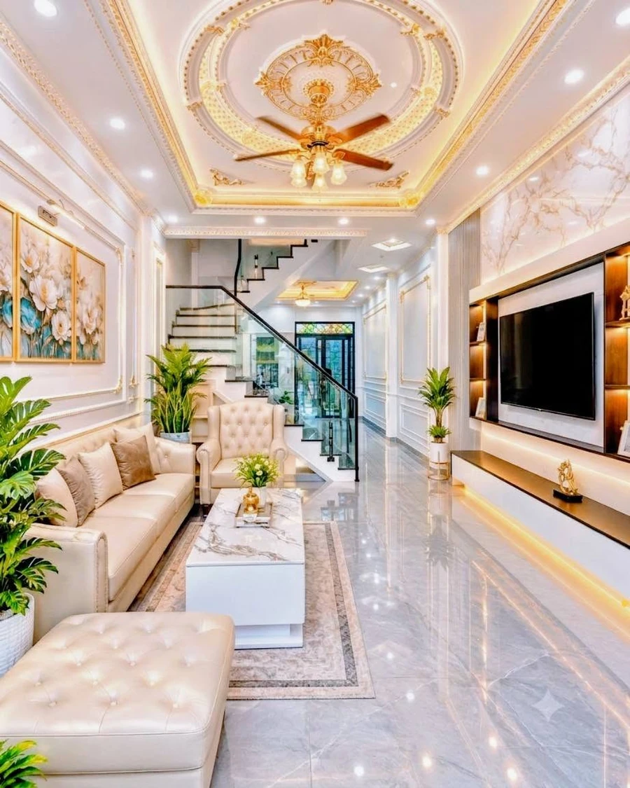 Bán nhà cổ điển sang trọng 80m2 gần 3 tỷ tại An Dương - Ảnh thu nhỏ 2
