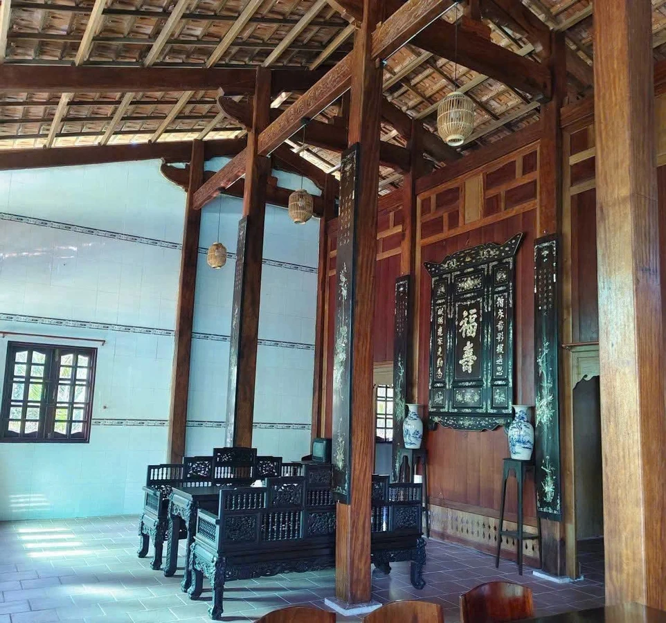 Bán nhà gỗ full nội thất có hồ bơi 877,5m² Cần Giờ, giá 3 tỷ 4 - Ảnh thu nhỏ 2