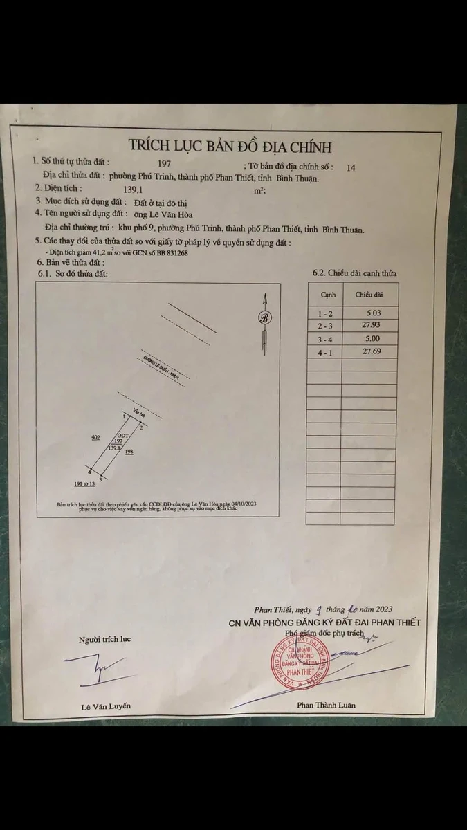 Bán nhà C4 thổ cư mặt tiền Lê Duẩn, Phú Trinh, Phan Thiết 139m2 giá 6,3 tỷ - Ảnh 1