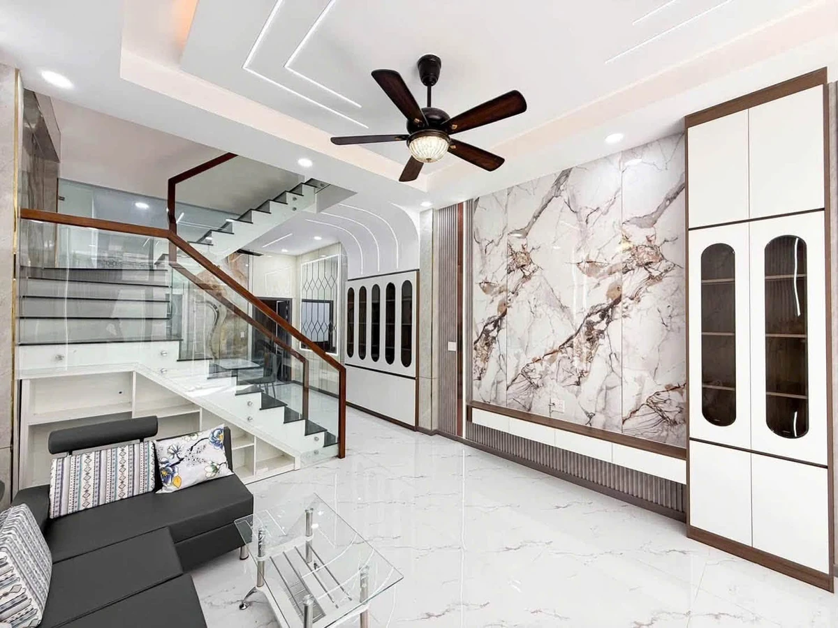 Bán nhà 1 trệt 1 lầu 60.5m² Nhà Bè 2 tỷ 800 triệu - Ảnh thu nhỏ 4