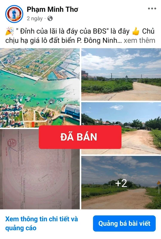 Bán đất Ninh Hoà Khánh Hòa 266m² 2,35 tỷ