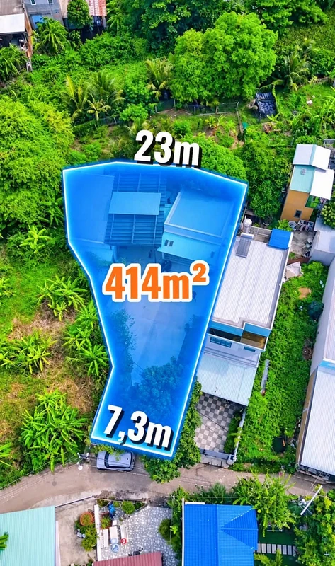 Bán đất 414m² full thổ cư đường Đặng Văn Lãnh, Phong Nẫm, Phan Thiết giá 3,39 tỷ