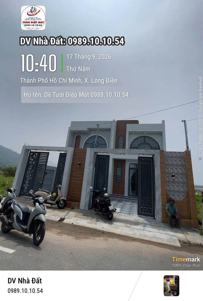 Bán nhà liền kề 2 tầng 80m² An Ngãi Long Điền Vũng Tàu 2.492 tỷ - Ảnh 1