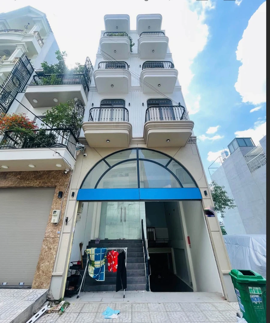 CHDV 5 tầng 13 phòng khoán 100m² Tân Thới Hiệp Q12 - 9.5 tỷ - Ảnh 1