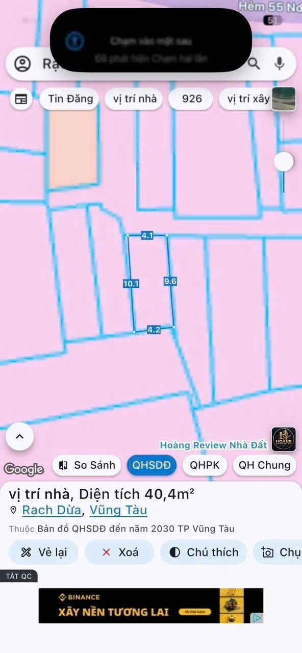 Bán nhà 40m² hẻm ô tô Rạch Dừa, 2 tỷ 650 triệu - Ảnh 1