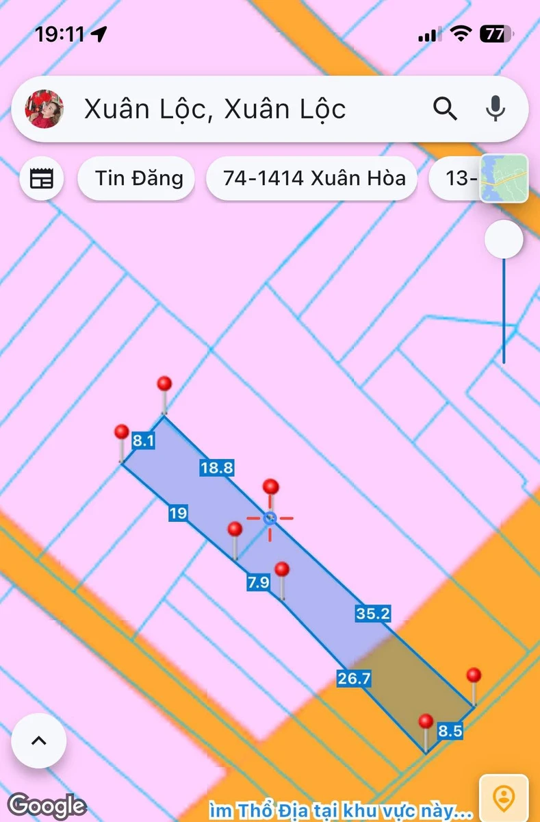 Bán lô đất 260m2 thổ cư ở Xuân Lộc Đồng Nai - Ảnh 1