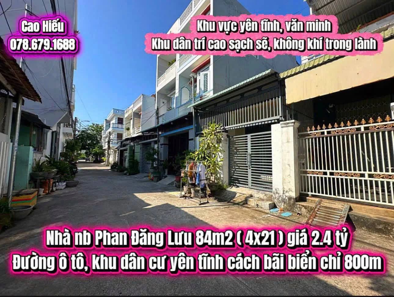 Bán nhà riêng Phan Đăng Lưu 84m2 giá 2.4 tỷ Tuy Hòa - Ảnh 1