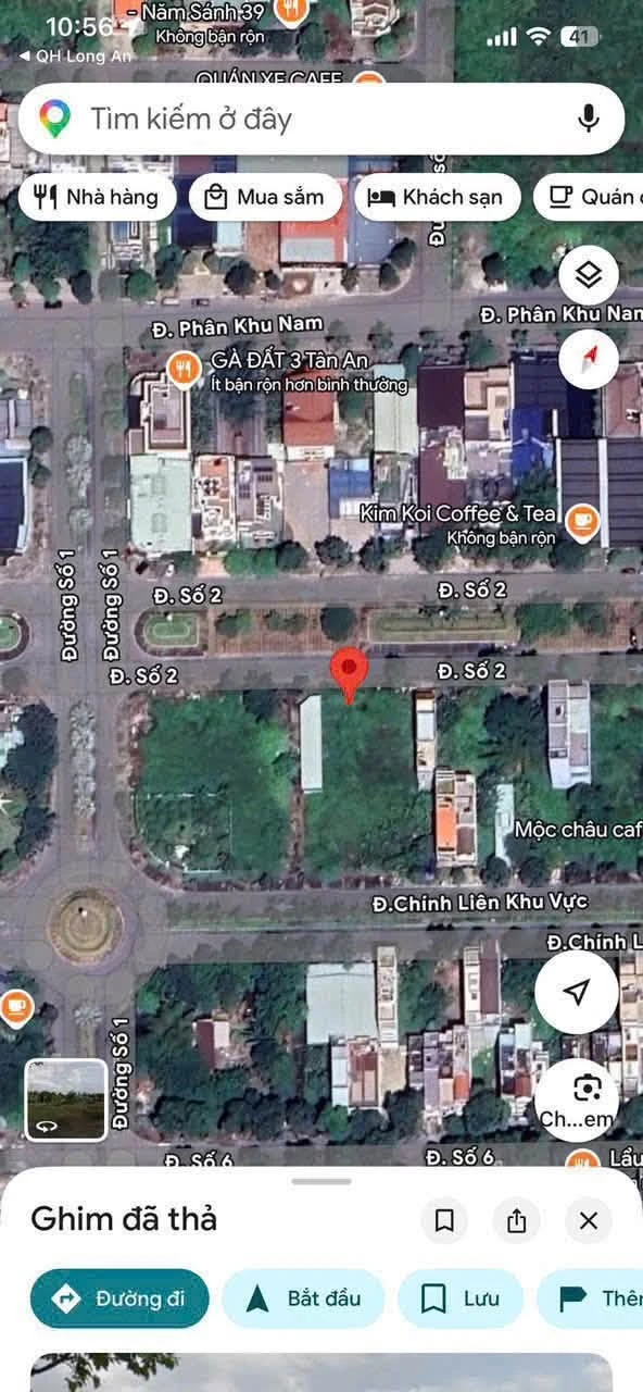 Bán 2 lô đất liền kề 120m² Khu dân cư Thái Dương, Tân An - Ảnh 1